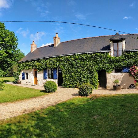 Traditional Longere Farmhouse At La Fortinerie Mouliherne Dış mekan fotoğraf