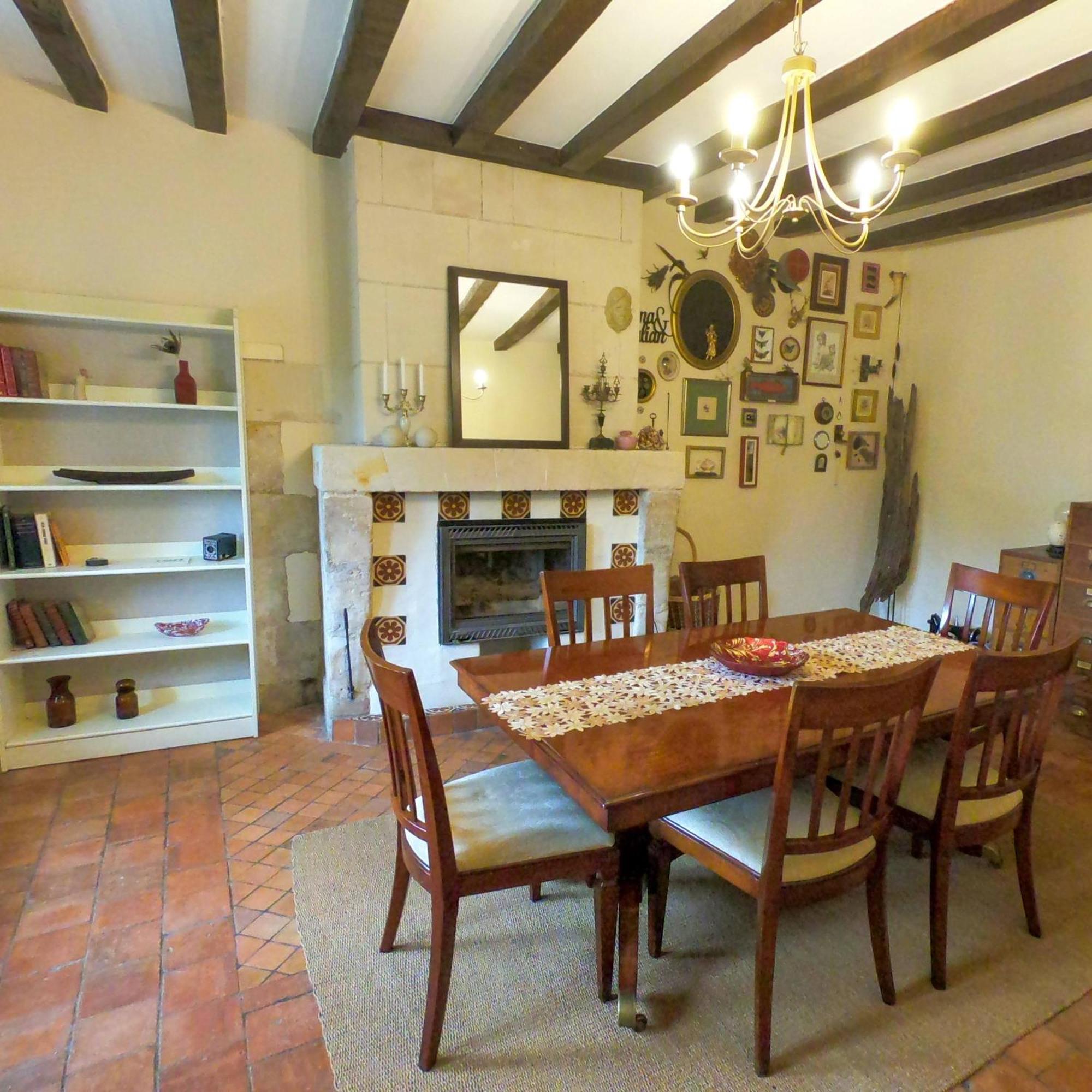 Traditional Longere Farmhouse At La Fortinerie Mouliherne Dış mekan fotoğraf